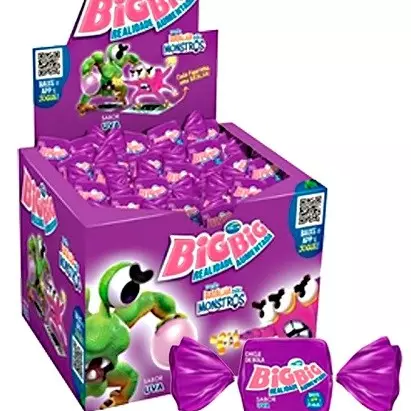 CHICLETE BIG BIG UVA 315G