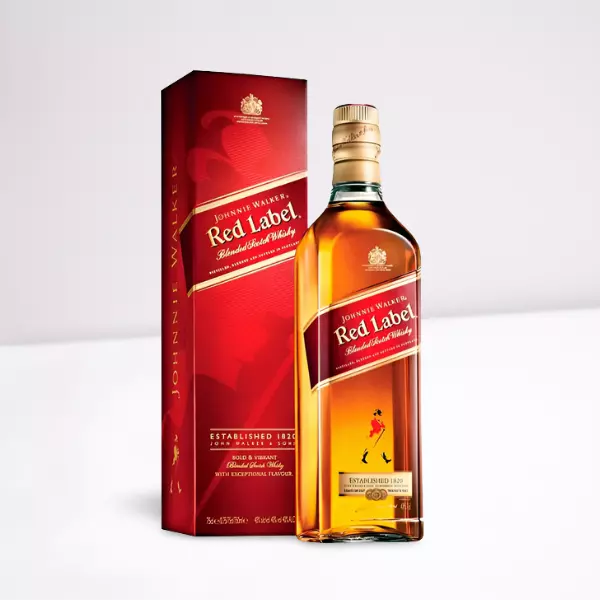 WHISKY RED LABEL 8 ANOS 1L