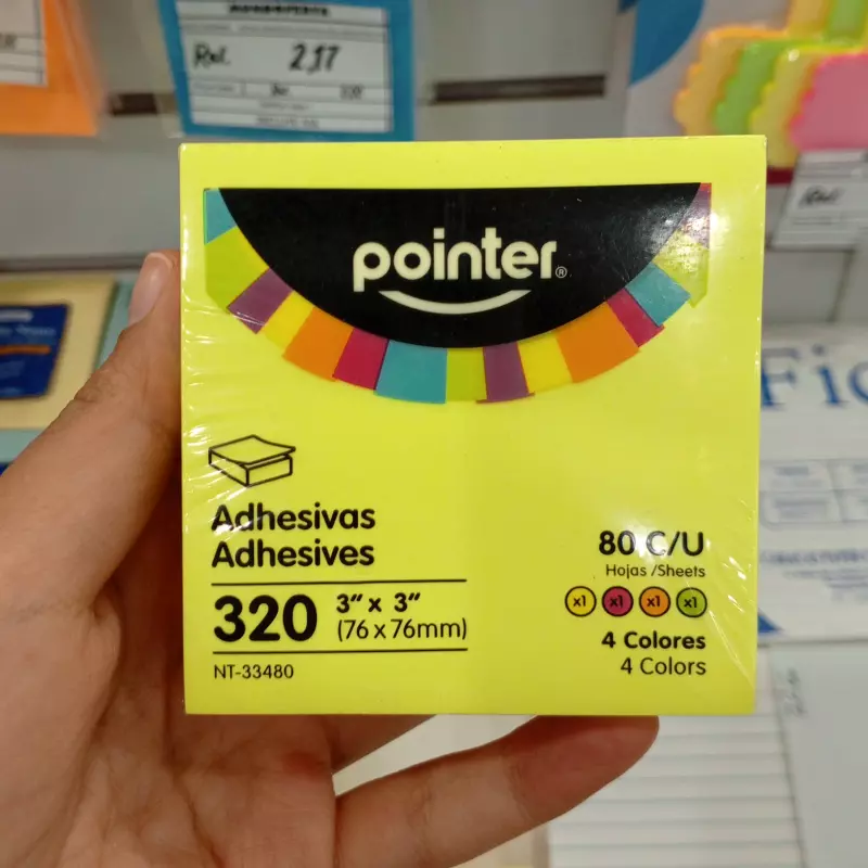 Notas adhesivas Pointer