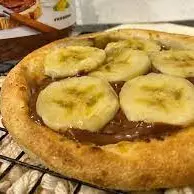 Banana com creme de avelã