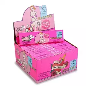 Kit BROS Pink - Seda, Piteira, Pilão