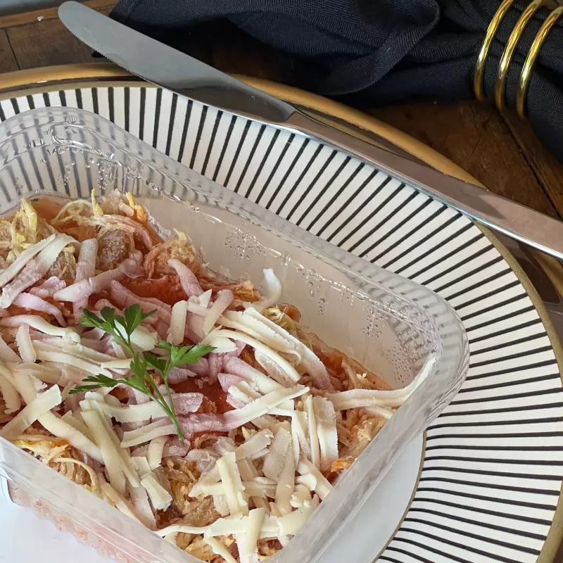 Lasanha de abobrinha com frango(cópia)