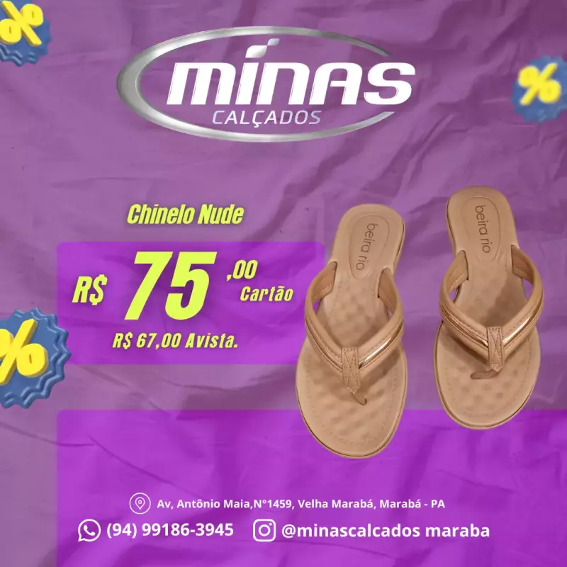 Chinelo Nude RF:8224863