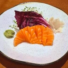 Sashimi de salmão
