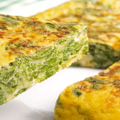 TORTILLA DE VERDURAS