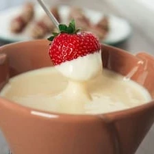 Chocolate  Branco + Morango + Banana