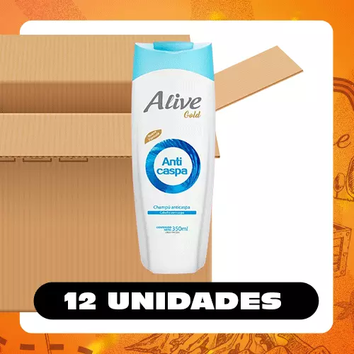 Bulto Alive Gold Caspa 350ml