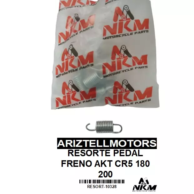 RESORTE PEDAL FRENO AKT CR5 180-200