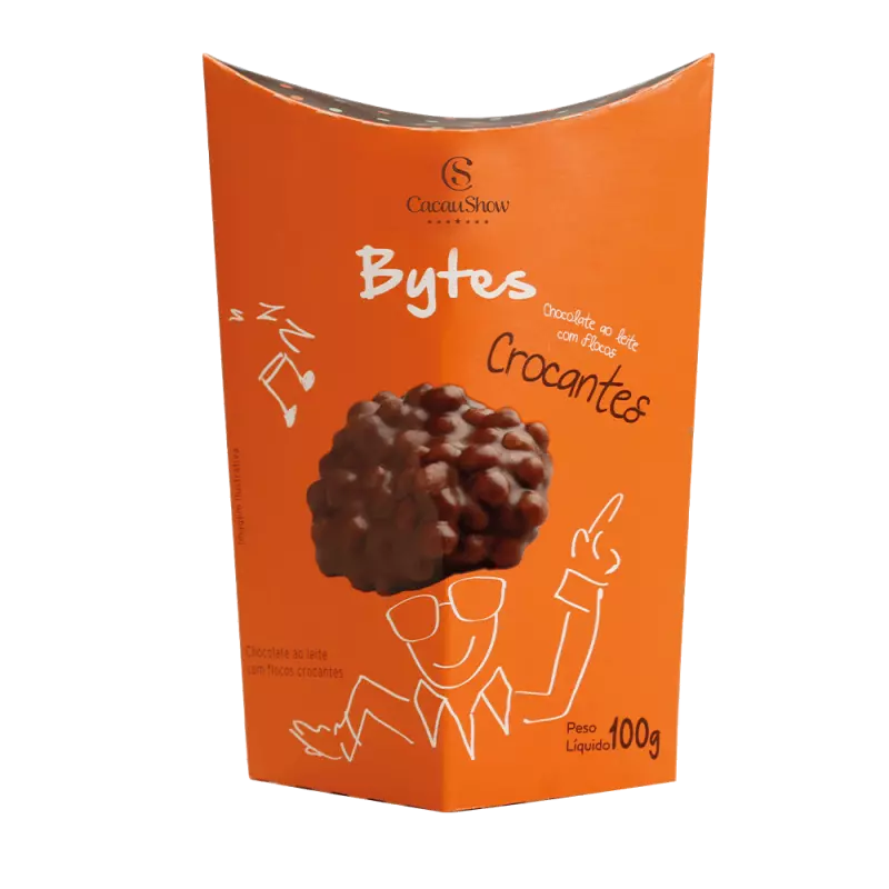 Bytes crocante ao leite 100g