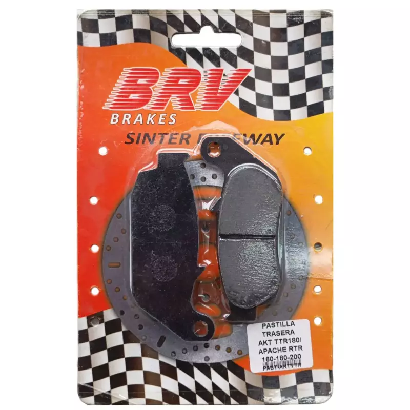 PASTILLA TRASERA TTR180 APACHE TODAS