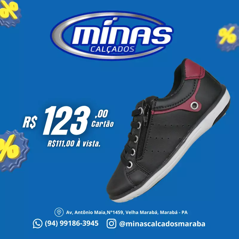 Sapatênis Preto RF:7170