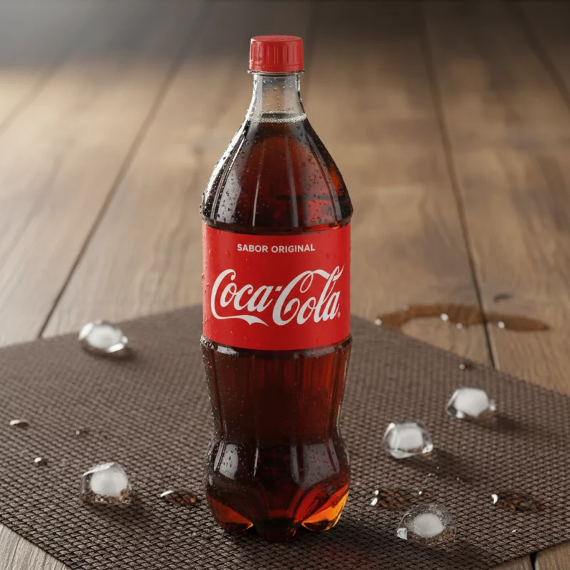 Coca cola 1 litro descartável