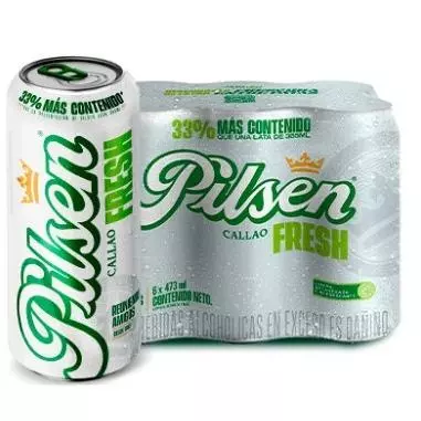 PILSEN CALLAO FRESH SIX PACK 473 ML
