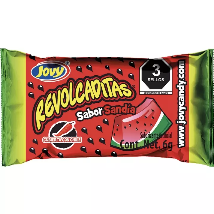 Revolcaditas cubiertas de chile