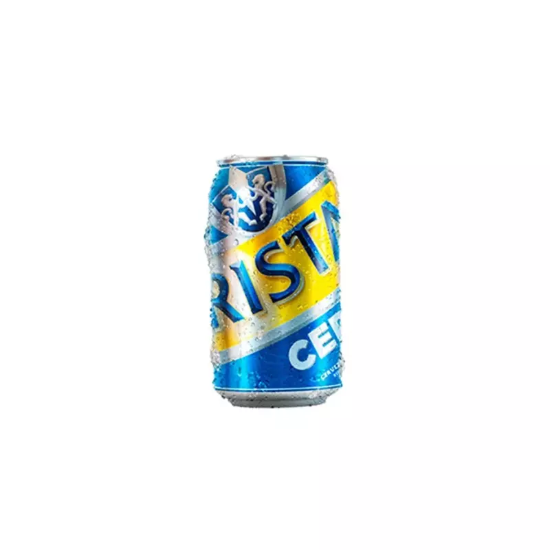 Cerveza Cristal Cero Lata 350 c.c.(copia)