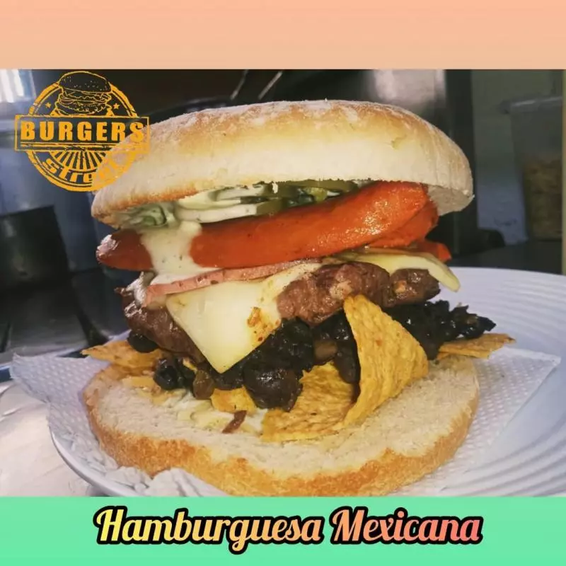HAMBURGUESA STREET MEXICANA