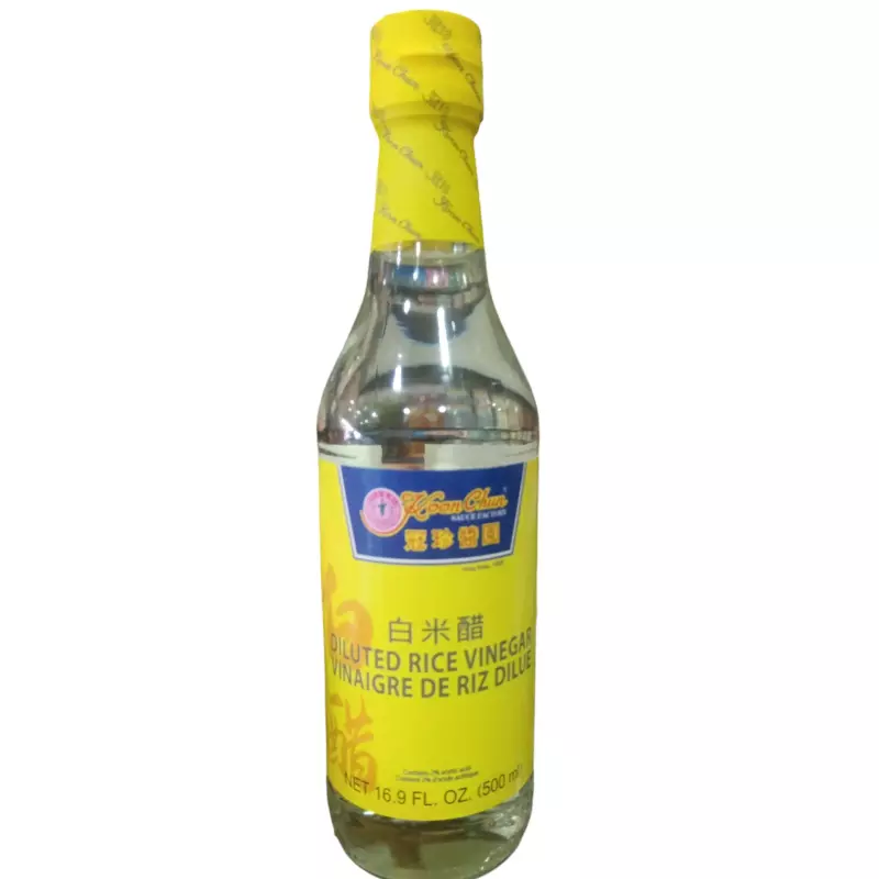 白米醋 Vinagre de arroz blanco