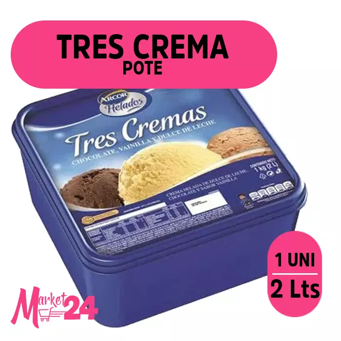TRES CREMA POTE
