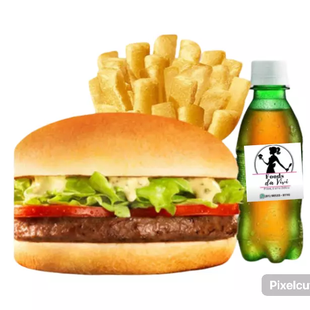 X Burguer + Refri P + Batata