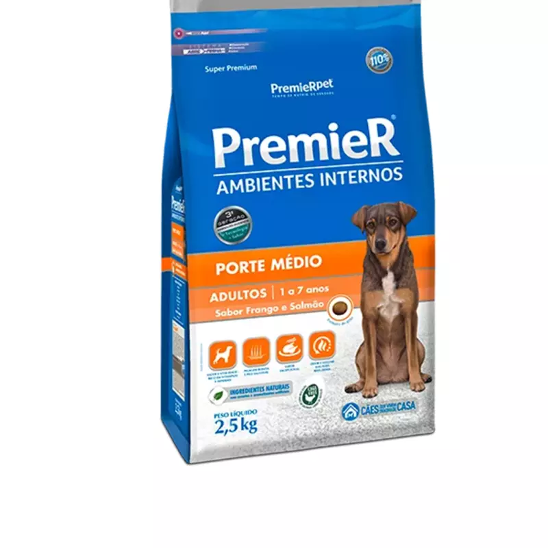 PremieR Amb. Int. Adulto Porte Médio