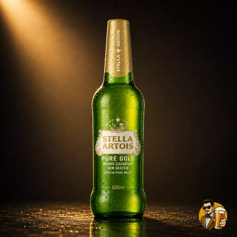 Stella Pure Gold 600ml retornável