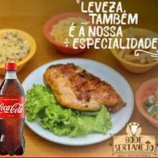 Combo executivo galinha assada + coca cola 500ml
