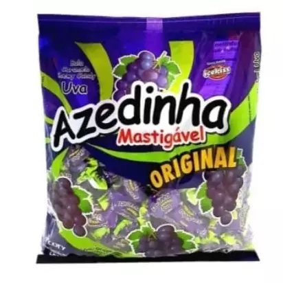 BALA AZEDINHA UVA 500G