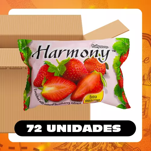 Bulto Harmony Jabón Fresa 75g