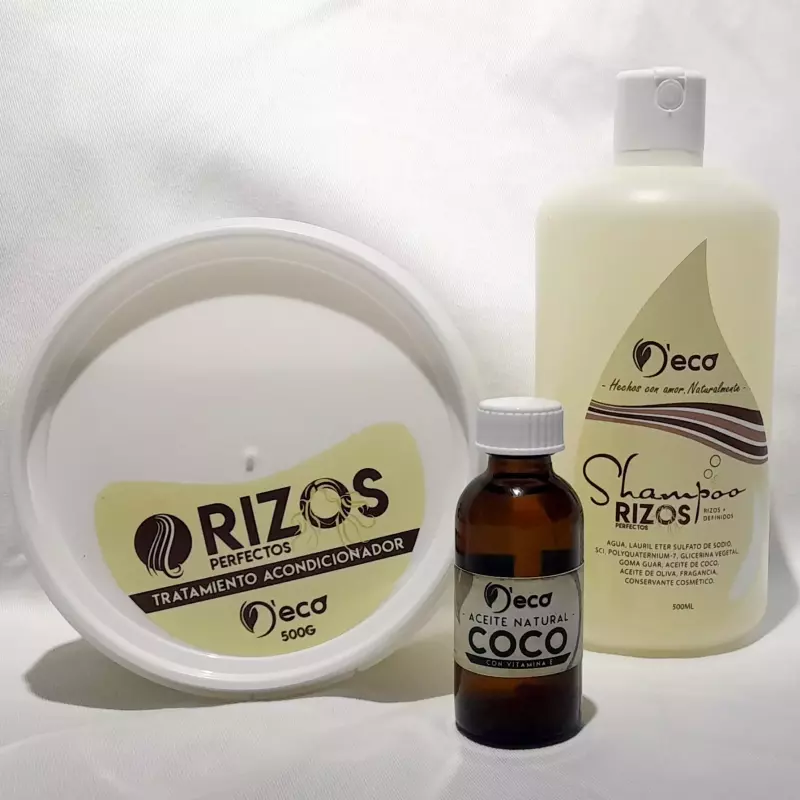 RIZOS PERFECTOS con Aceite de Coco🥥