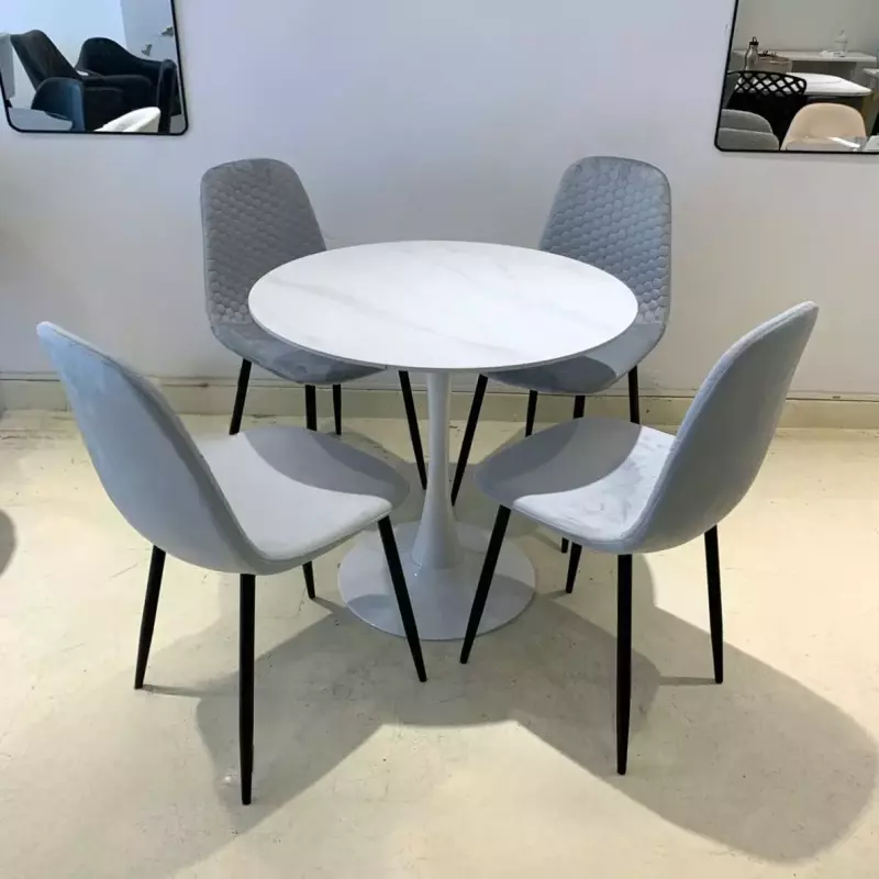 Mesa Tulip Neohelit 80cm+ 4 sillas