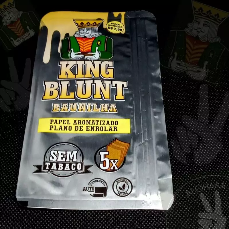 King Blunt Baunilha (Sem Tabaco)