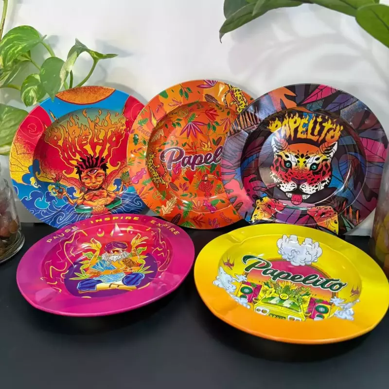 Cinzeiro de Metal Papelito