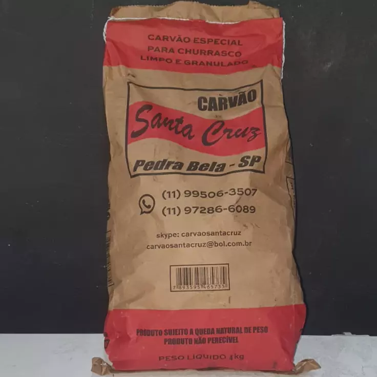 Carvão Santa Cruz 4kg