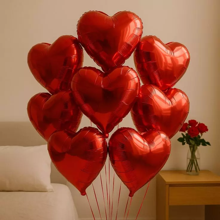 Balão de Coração uni.