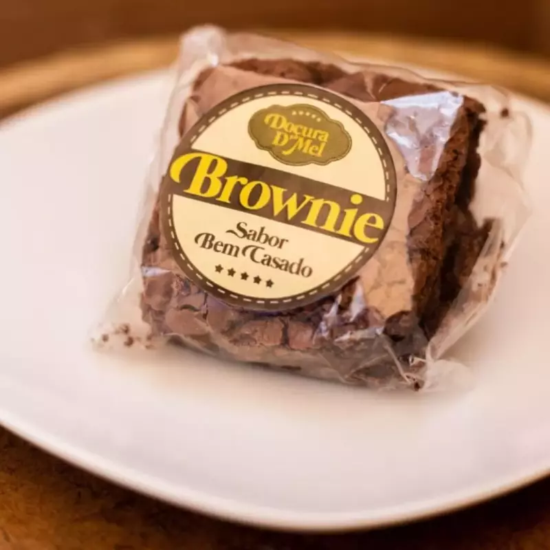 Brownie Recheado de bem casado