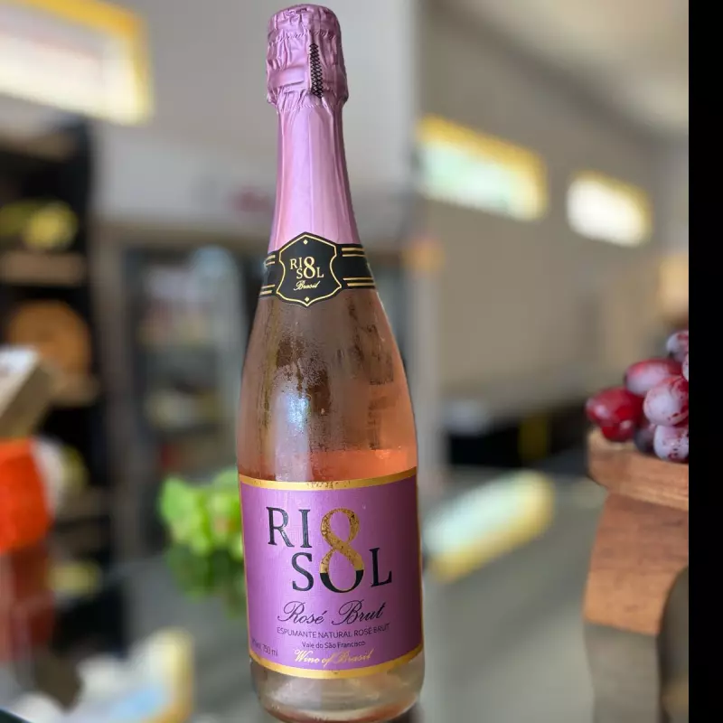 Espumante natural Rosé Brut rio sol