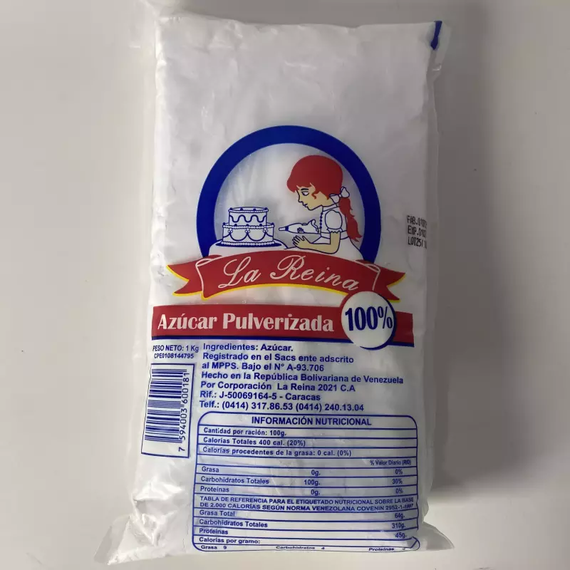 Azúcar glass la reina