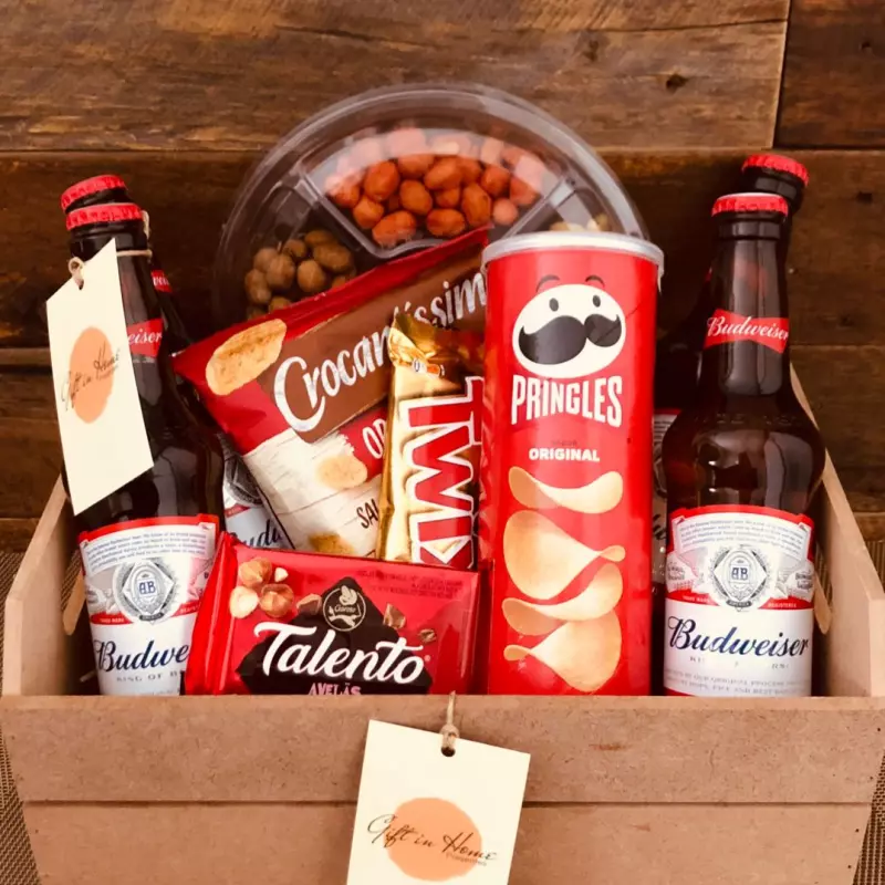 CESTA DE CERVEJA BUDWEISER DOUBLE