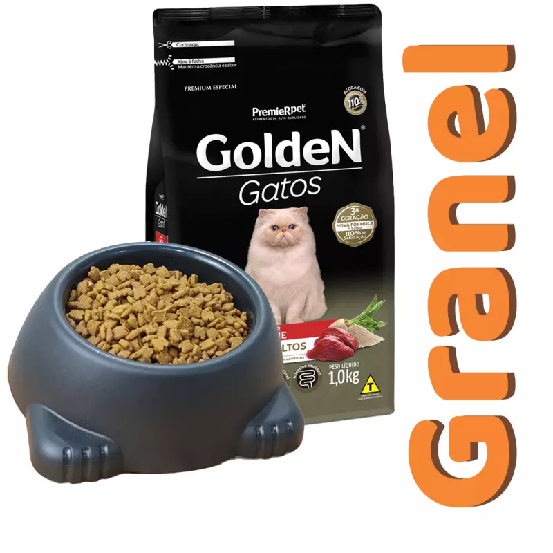 GoldeN Gatos Adultos Carne