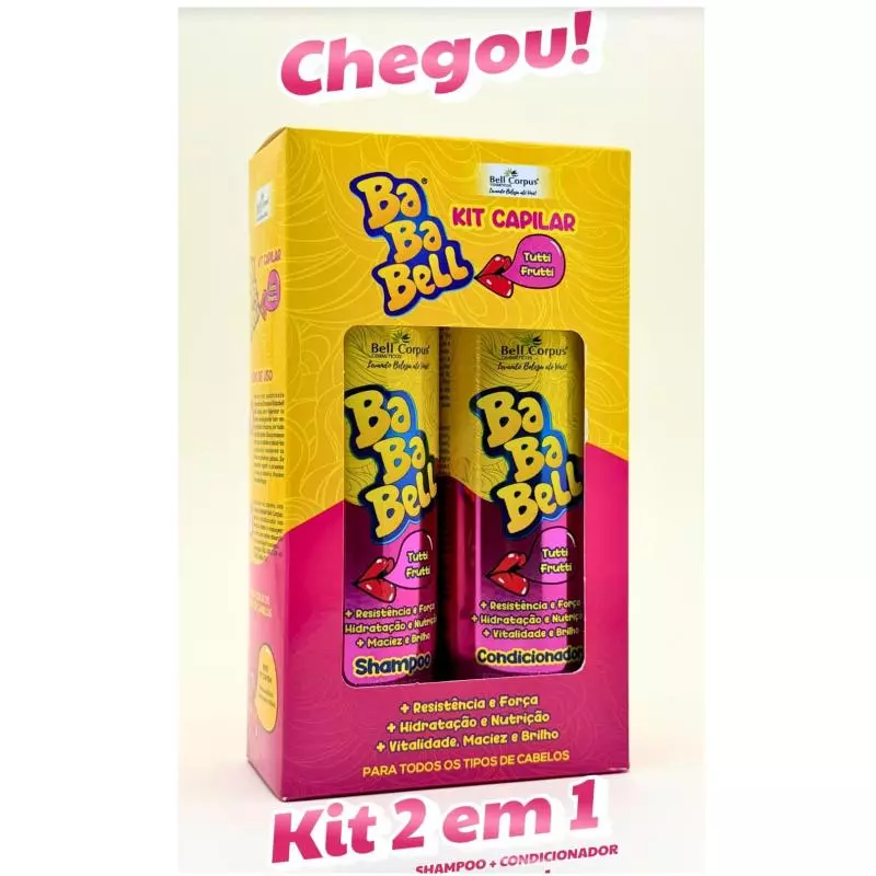 Kit 2x1 Bababell Tutti frutti