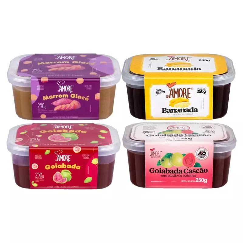 DOCES AMORE CORTE BANDEJA  250G