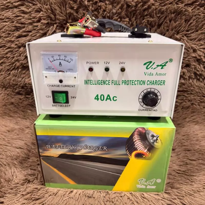 🌟CARGADOR D BATERIA REGULABLE 40A🌟
