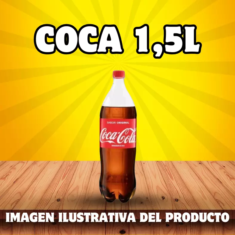 COCA COLA 1,5L