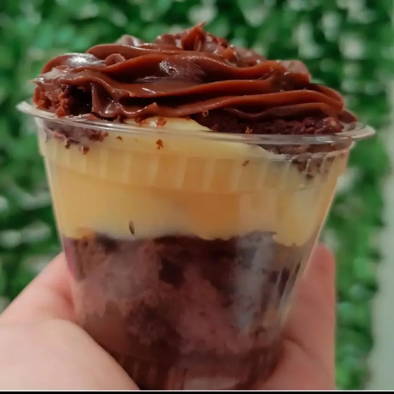 Copo de Brownie