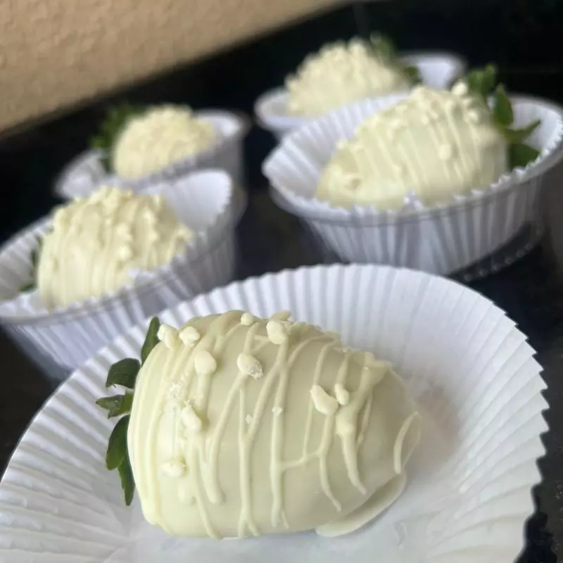 Bombom de morango   🍓