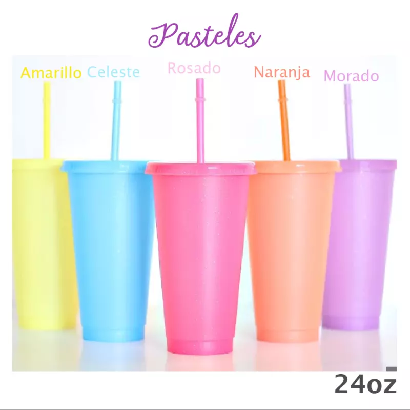 PLÁSTICO GLITTER PASTEL