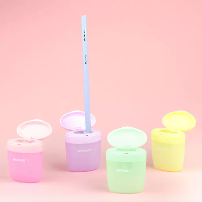 Sacapuntas kores pastel