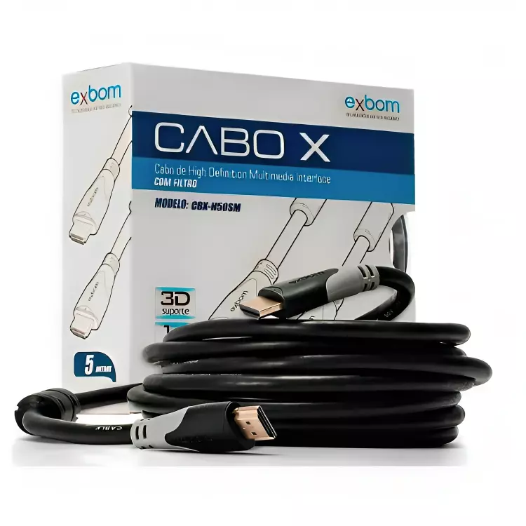CABO x HDMI EXBOM 4K CBX-H50SM 2.0