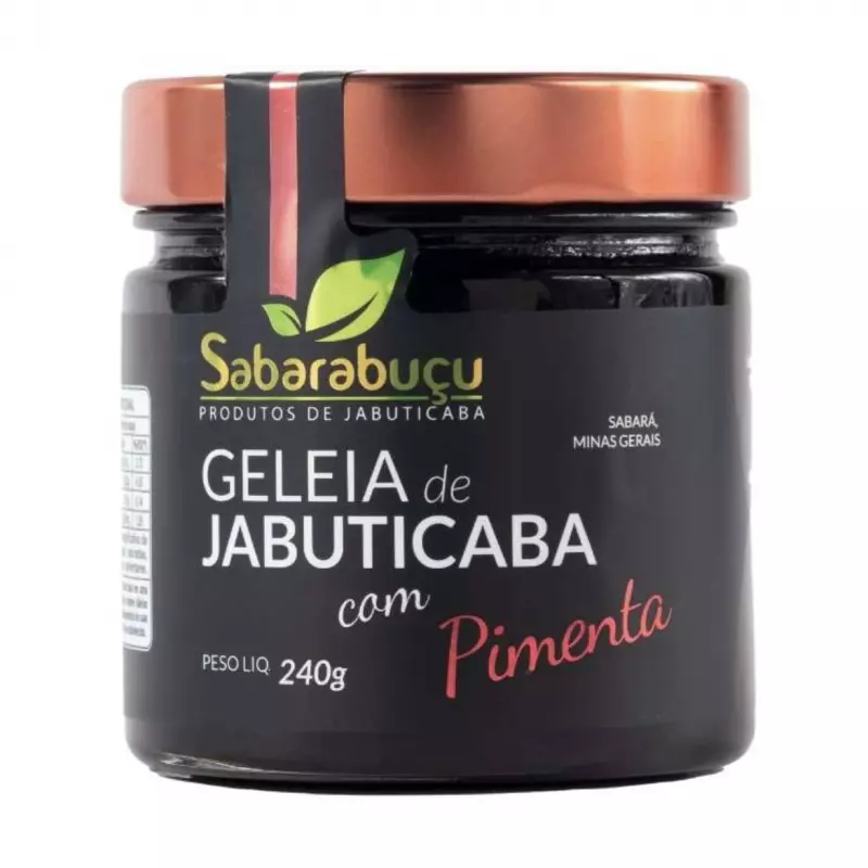 Geleia de Jabuticaba com Pimenta