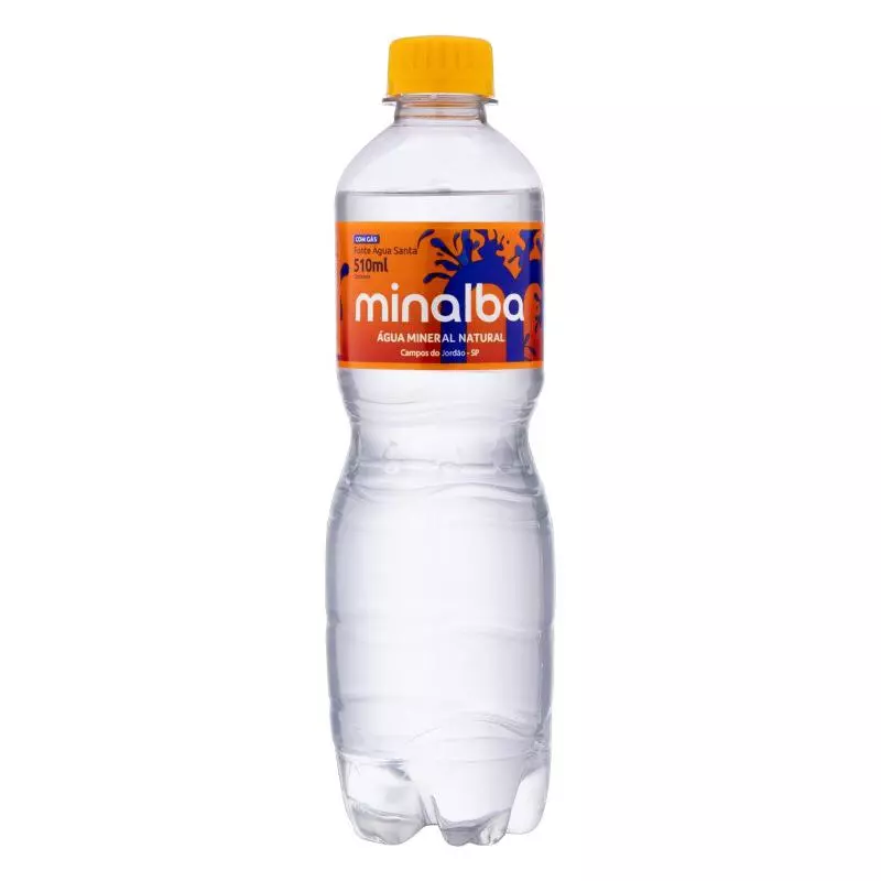 Água Minalba Com Gás  500ml